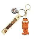 Chaveiro Garfield Cat PVC Cartoon Chaveiro Chaveiro Garfield Cat PVC Cartoon Chaveiro