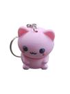 Chaveiro Gatinho Rosa 3D Cat Pink Joy - Fofo e Kawaii Chaveiro Gatinho Rosa 3D Cat Pink Joy - Fofo e Kawaii