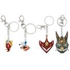 Chaveiro Genshin Impact Childe Mask Heart of Witch Fire Chaveiro Genshin Impact Childe Mask Heart of Witch Fire
