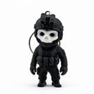 Chaveiro Ghost Call of Duty Personagem Tático com Máscara de Caveira