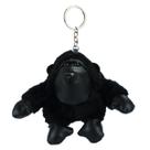 Chaveiro Gorila Preto 11cm - Pelúcia