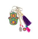 Chaveiro Hamsa Colorido