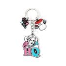 Chaveiro Harley Quinn Chibi Design Pingente em Liga