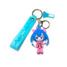 Chaveiro Hatsune Miku Chaveiro de PVC fofo de anime