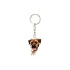 Chaveiro Heads De Metal - Border Terrier