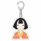 Chaveiro Heike Monogatari Tadamori, Tokuko, acrílico Kiyomori