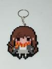 Chaveiro Hermione Pixel Art