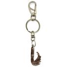 Chaveiro Iansã Eruexim 14 cm Metal Niquelado