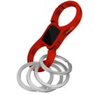 Chaveiro Idakekiy Quick Release Spring com 4 chaveiros