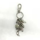 Chaveiro Iemanjá Penduricalhos 13 Cm Metal Neq