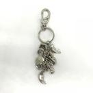 Chaveiro Iemanjá Penduricalhos 13 Cm Metal Neq