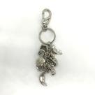 Chaveiro iemanjá penduricalhos 13 cm metal Niq