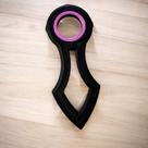 Chaveiro Karambit Ninja Anti-estresse - Fidget Toy Giratório
