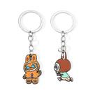 Chaveiro Labubus Alloy Enamel Desenho de Personagens de Desenho Animado Chaveiro Labubus Alloy Enamel Desenho de Personagens de Desenho Animado
