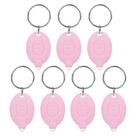 Chaveiro Lanterna Uaimvie 7 Peças Mini Portátil Rosa