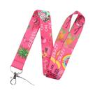 Chaveiro Lanyard Fofo De Planetas Famosos P5710, Suporte Para Cartão De Identidade, Pass, Academia,