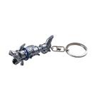 Chaveiro League of Legends Jinx Fishbone Silver Metal