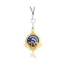 Chaveiro Luminoso De Anime Genshin Impact, Pingente De Vidro Dupla Face, Alça De Telefone, Olho De