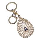 Chaveiro luxo nossa senhora aparecida gota strass mosquetão presente Chaveiro luxo nossa senhora aparecida gota strass mosquetão presente