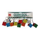 Chaveiro make+ 3cm cubo magico sortido