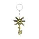 Chaveiro Masculino Game RPD Key Square Plum Heart, Porta-Chaves, Chaveiro Umbrella Corporation,