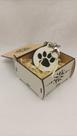 Chaveiro mdf Wild Paw com Couro Legítimo Cleverpet Chaveiro mdf Wild Paw com Couro Legítimo Cleverpet