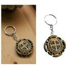 Chaveiro Medalha De São Bento Mandala Resinado