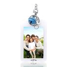 Chaveiro Memorablepix Instax Polaroid Mini Film Custom Blue