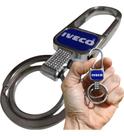 Chaveiro Metal Iveco Mosquetão Chave Carro Gancho Argola Metal / Mosquetão