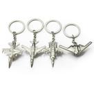 Chaveiro Metal Jet Fighter 3D modelo de aeronave em liga de zinco