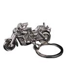 Chaveiro Metal Motorcycle Classic Motorcycle, pingente de moto, prata