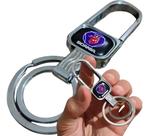 Chaveiro Metal Scania Acessório Chave Carro Veículo Bolsa Argola Dupla Mosquetão Presente