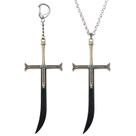 Chaveiro Metal Sword Mihawk Yoru One Piece Chaveiro