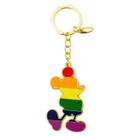 Chaveiro mickey arco-íris 6cm - disney