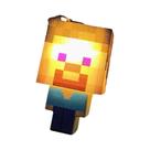 Chaveiro Minecraft Brilhante Mini Blocos De Construção Brinquedo Iluminado Presente Criativo Para