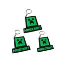 Chaveiro Minecraft Creeper Acessório Criativo para Bolsas e Chaves