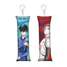 Chaveiro Mini Dakimakura Chaveiro Blue Lock Isagi Yoichi