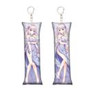 Chaveiro Mini Dakimakura Emilia Re Zero Anime