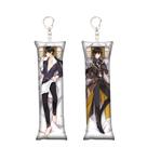 Chaveiro Mini Dakimakura Hu Tao Genshin Impact