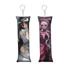 Chaveiro Mini Dakimakura Overlord Albedo & Shalltear