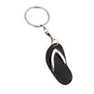 Chaveiro Mini Flip Flop, acessório de chaveiro de metal colorido