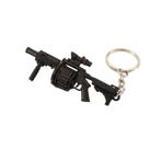 Chaveiro Mini MGL Grenade Launcher 7 cm, modelo PUBG Metal