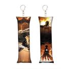 Chaveiro Mini Pillow Attack on Titan Levi & Eren Chaveiro