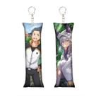 Chaveiro Mini Pillow Re Zero Emilia & Subaru
