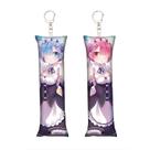 Chaveiro Mini Pillow Rem Ram Re Zero Anime