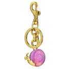 Chaveiro, moderno, bolsa de caracol, pingente, liga roxa Chaveiro, moderno, bolsa de caracol, pingente, liga roxa