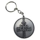 Chaveiro Moeda Prateada Tenda Medieval Chaveiro Moeda Prateada Tenda Medieval