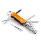 Chaveiro multiferramenta Nail Clippers OUTU 7 em 1 EDC Tool Orange