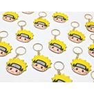 Chaveiro Naruto Anime Shippunden Emborrachado 10un Barato Novo