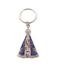 Chaveiro Nossa Senhora Aparecida Prateada